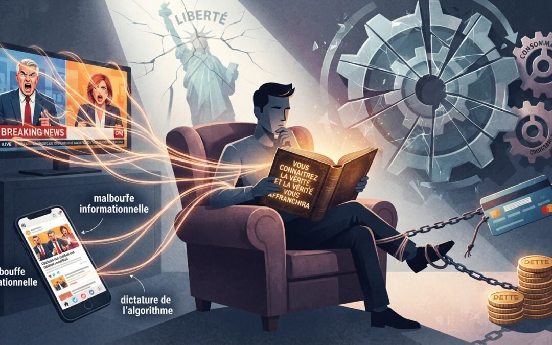 Un homme enchainé à ses dettes, aux médias, à la publicité, peut-il être vraiment libre ?